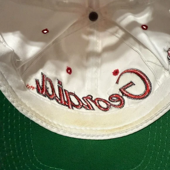 Vintage Georgia Bulldogs Sports Specialty Snapback Hat Script Twill